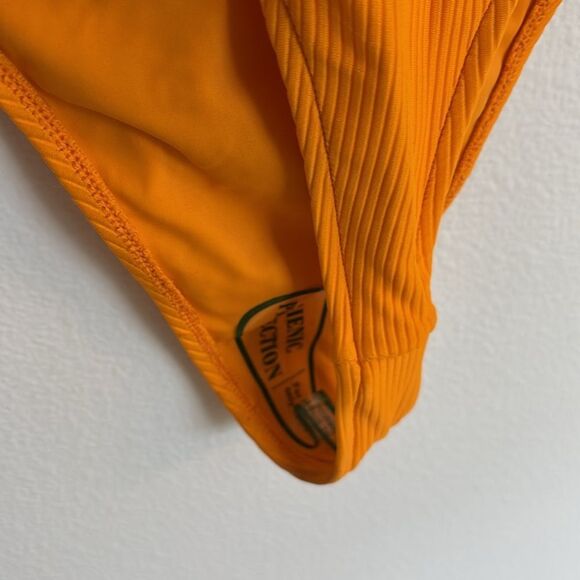 NWT Swimsuits For All GOLD Camille Collection Ribbed One Piece Swimsuit Size L - Picture 8 of 13